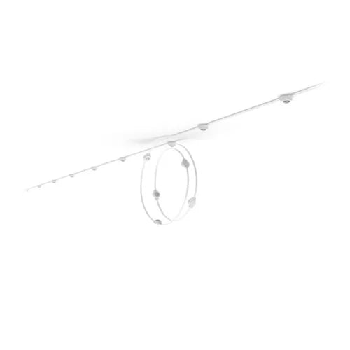 Festavia permanent outdoor lights 90 ft white string