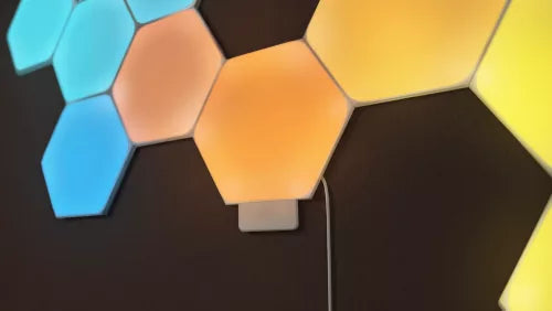 Wall Panel Hexagon Extensions (3 Panels)